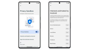 Android Privacy Sandbox on a phone