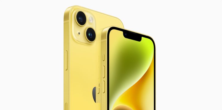 iPhone 14 yellow